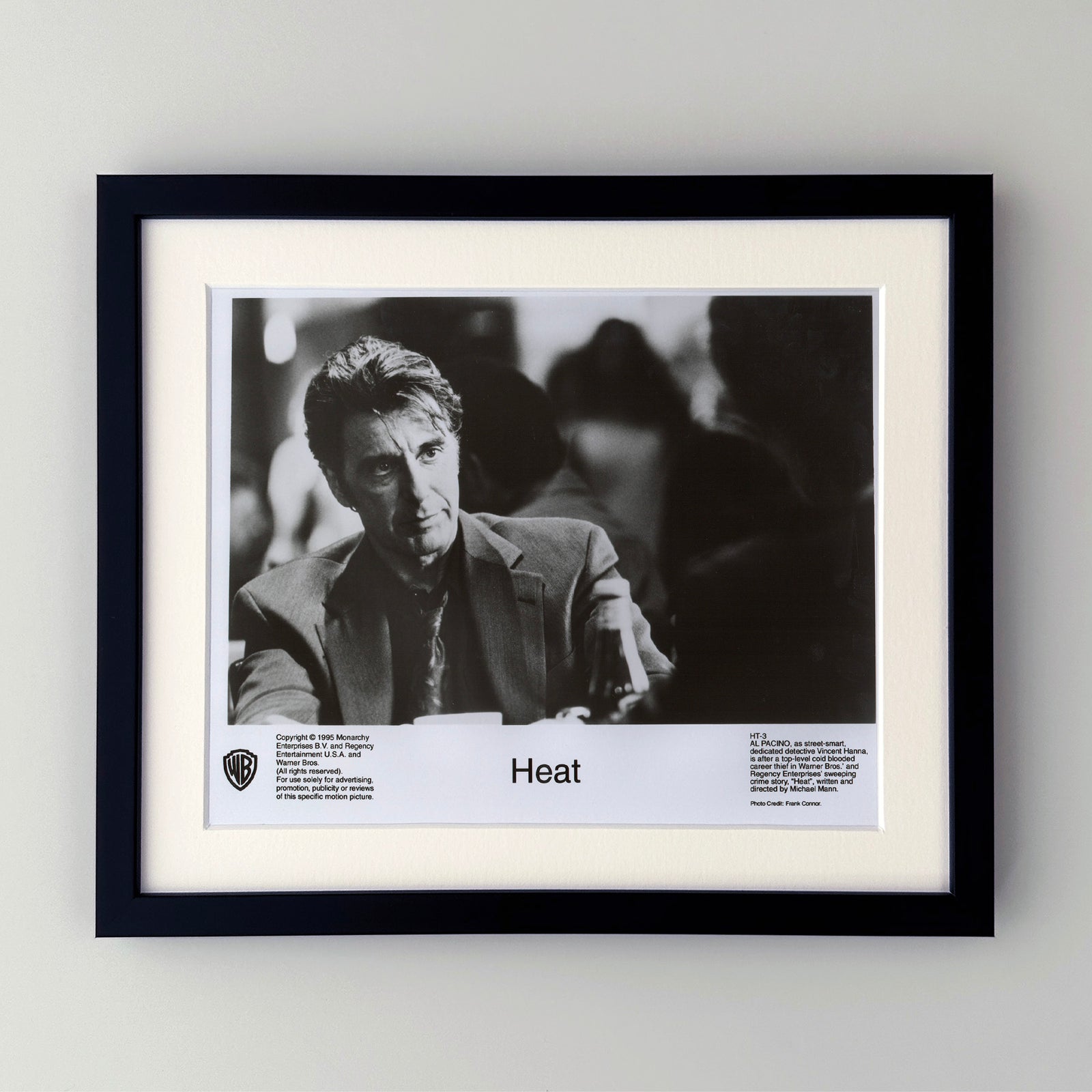 Heat 1995 Film Movie Press Publicity Still Framed