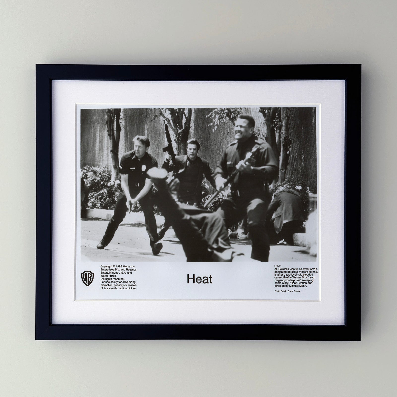 Heat 1995 Film Movie Press Publicity Still Framed