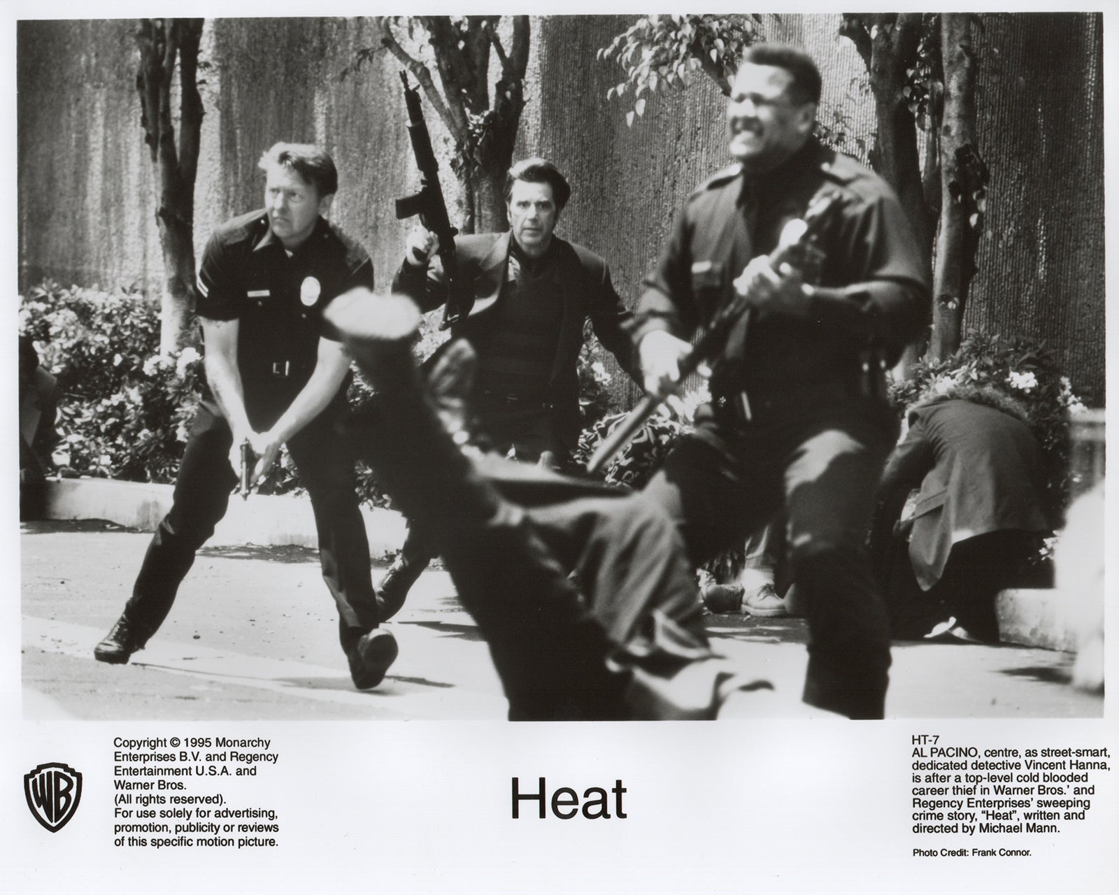 Heat 1995 Film Movie Press Publicity Still Framed