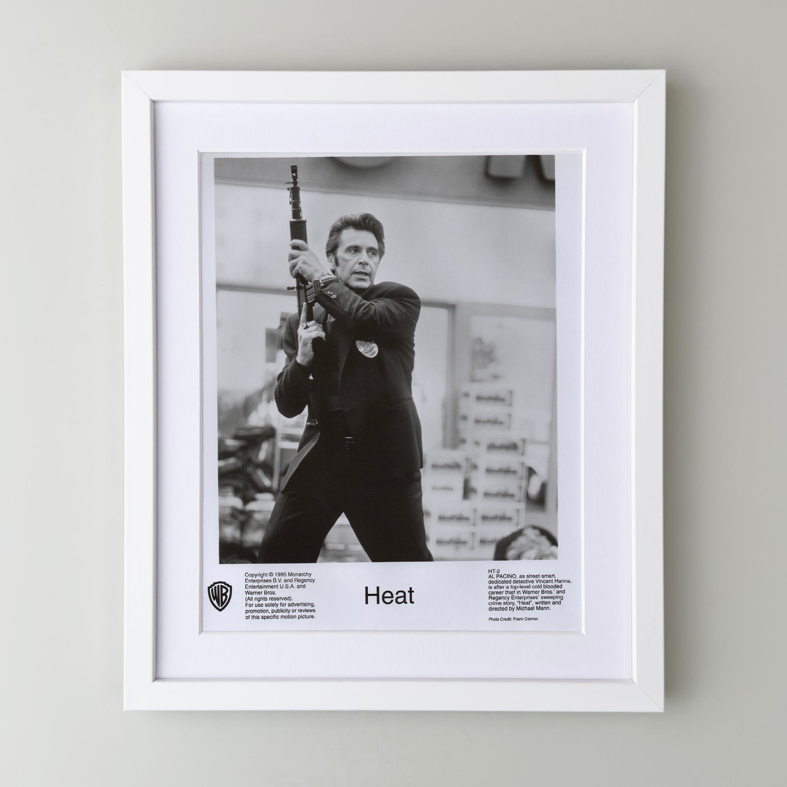 Heat 1995 Film Movie Press Publicity Still Framed
