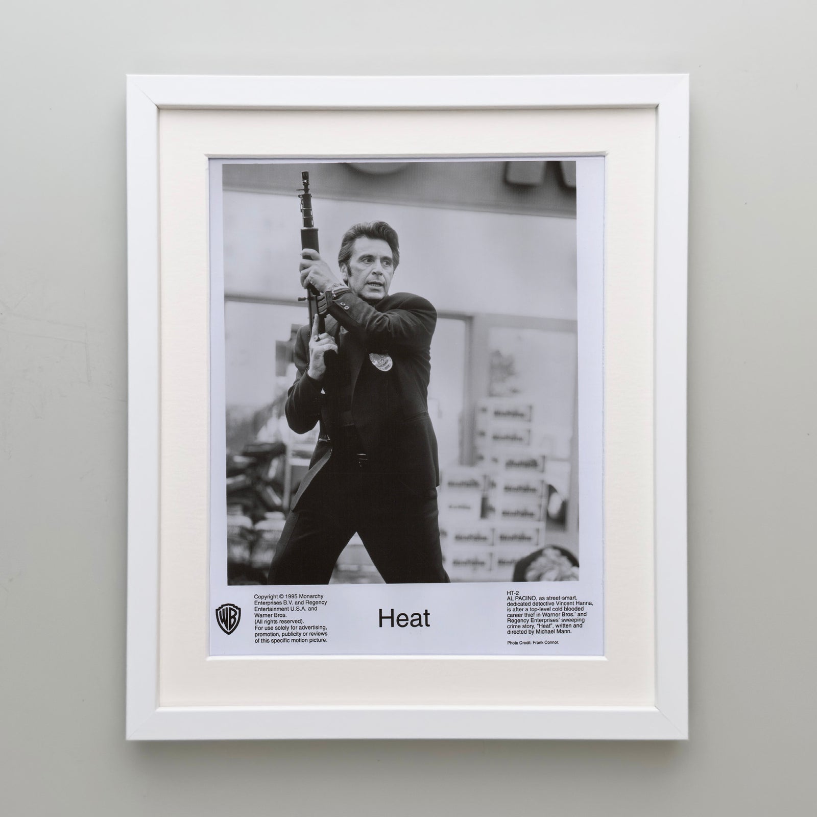 Heat 1995 Film Movie Press Publicity Still Framed