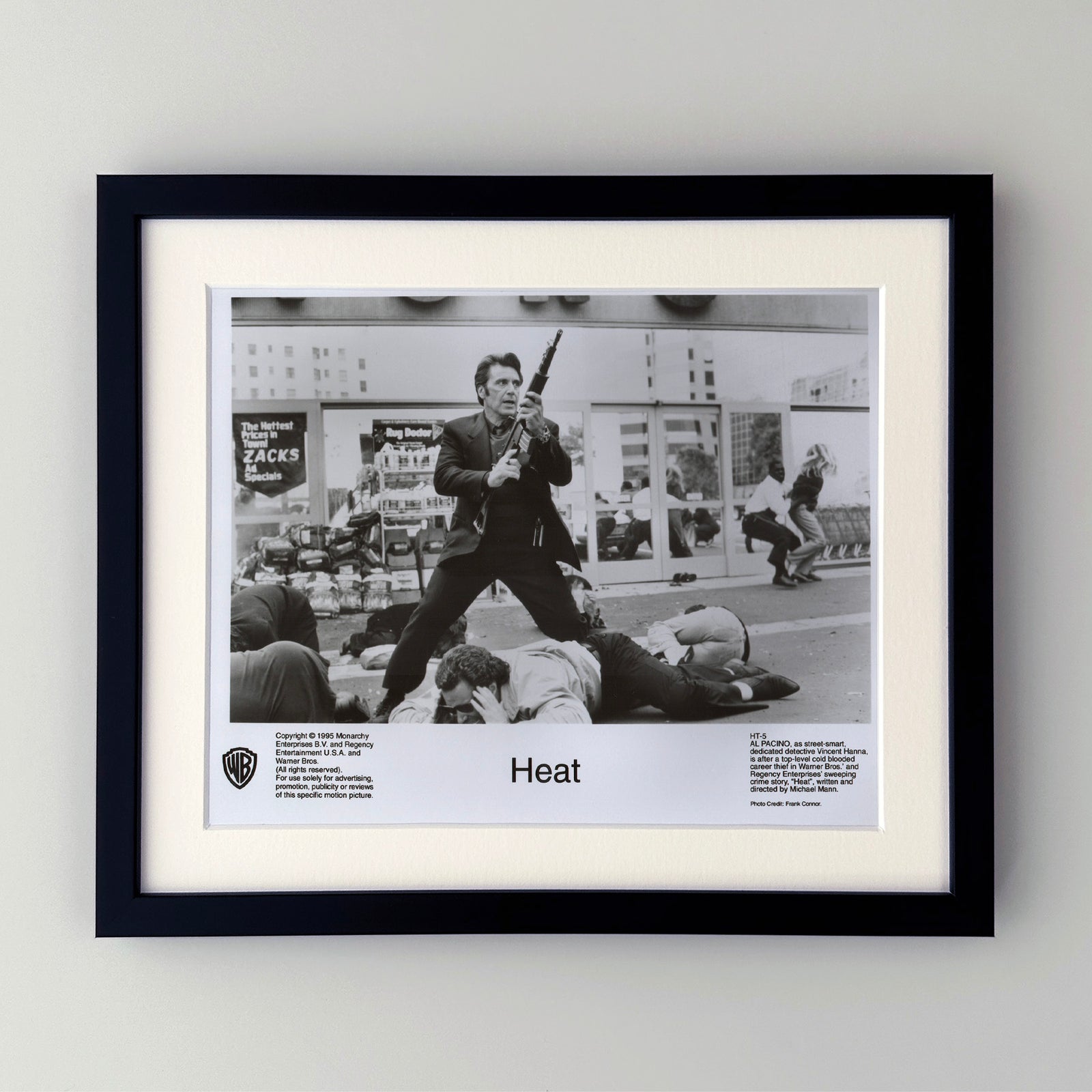 Heat 1995 Film Movie Press Publicity Still Framed