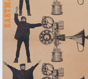 Help! 1965 Danish 1 Sheet Film Movie Poster, The Beatles