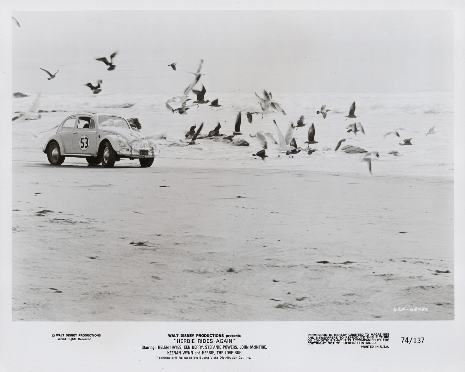 Herbie Rides Again (1974) Film Movie Press Publicity Still Framed