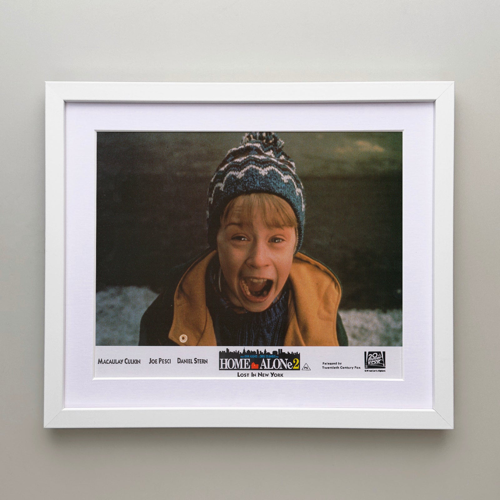 Home Alone 2 1992 Film Movie Lobby Card Framed