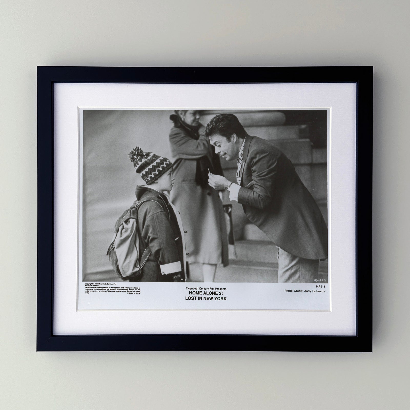 Home Alone 2 1992 Film Movie Press Publicity Still Framed