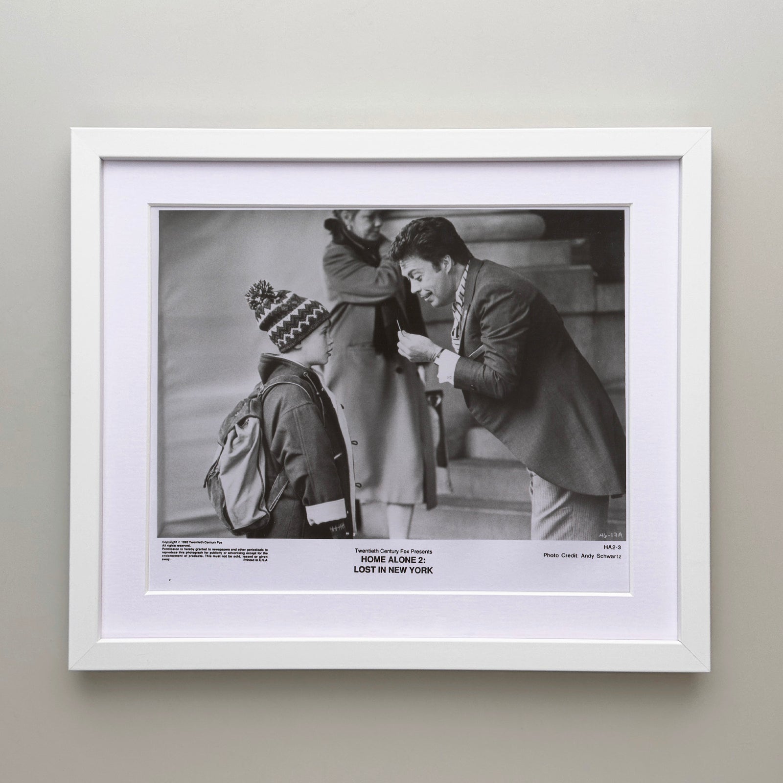 Home Alone 2 1992 Film Movie Press Publicity Still Framed