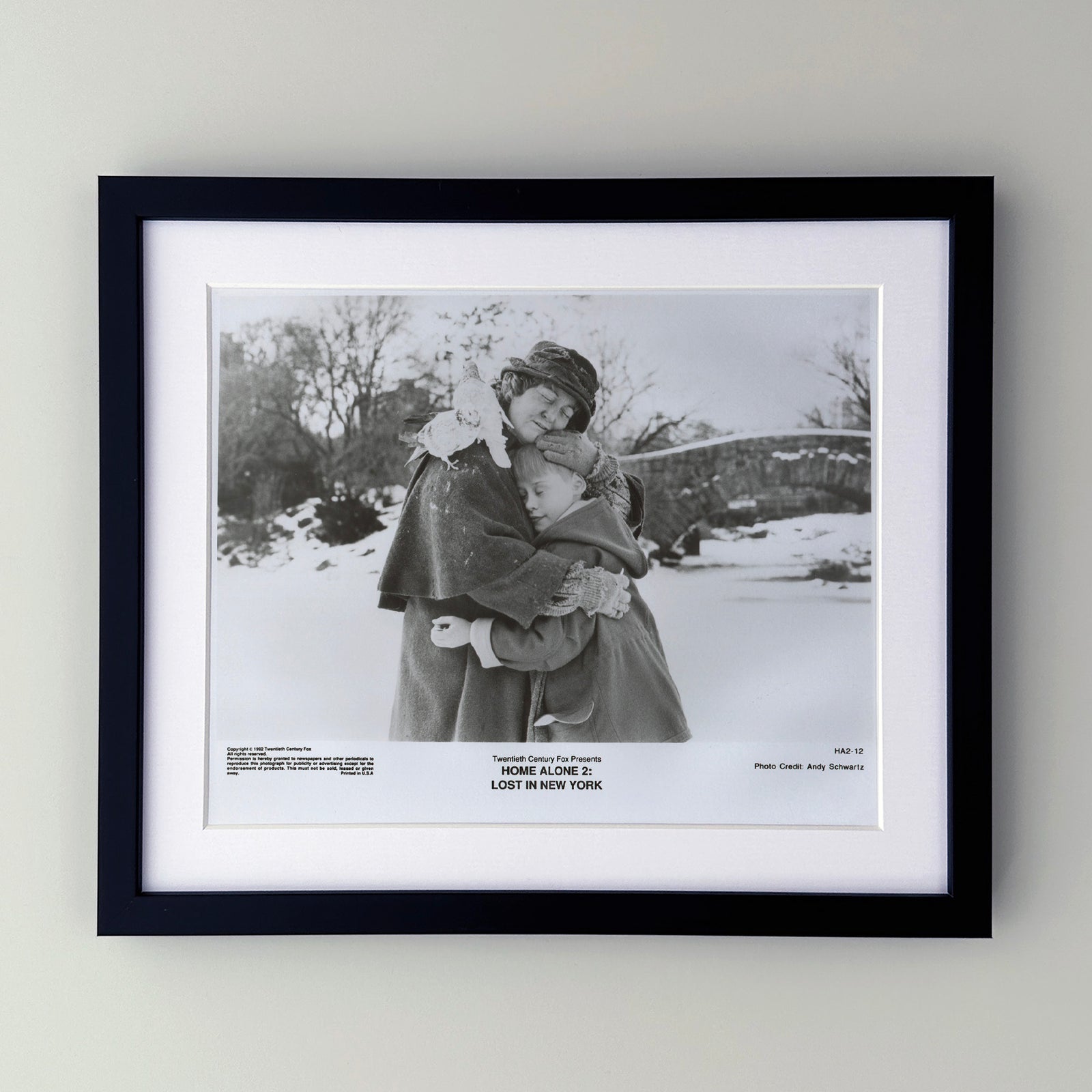 Home Alone 2 1992 Film Movie Press Publicity Still Framed