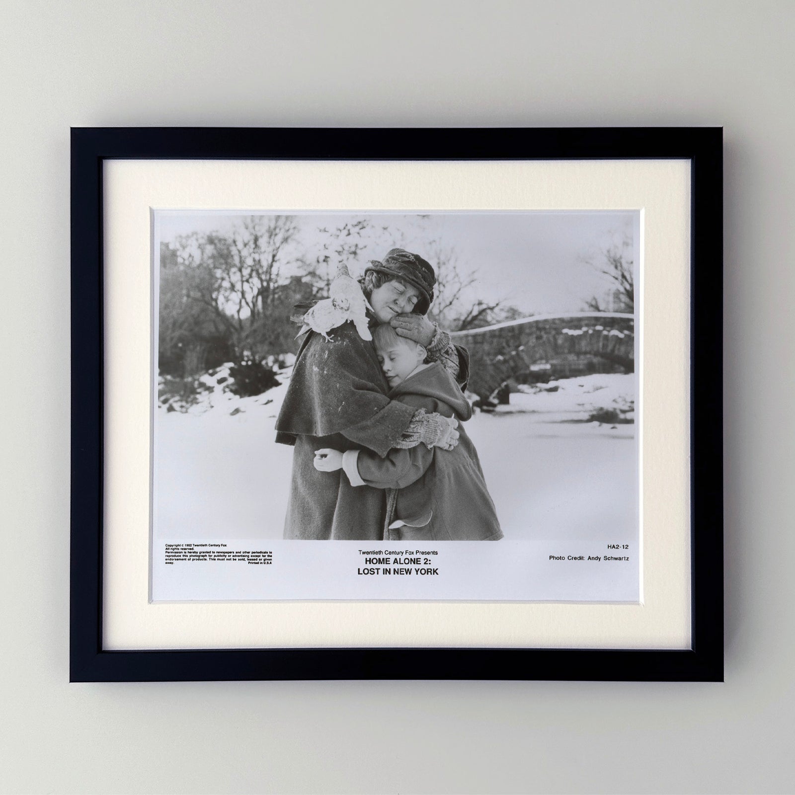 Home Alone 2 1992 Film Movie Press Publicity Still Framed