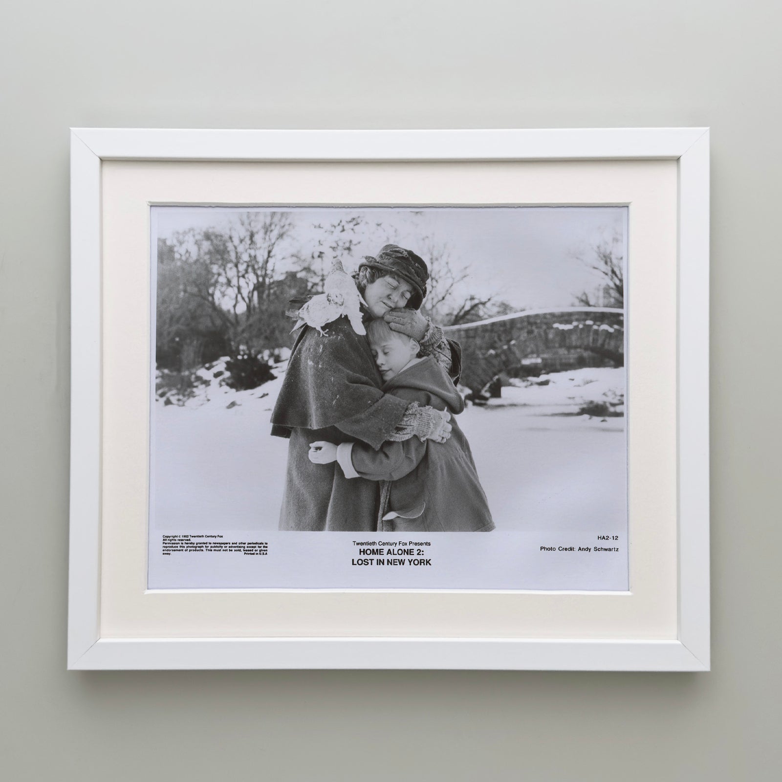 Home Alone 2 1992 Film Movie Press Publicity Still Framed