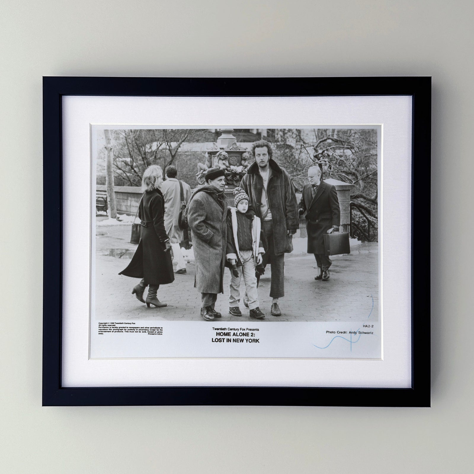 Home Alone 2 1992 Film Movie Press Publicity Still Framed