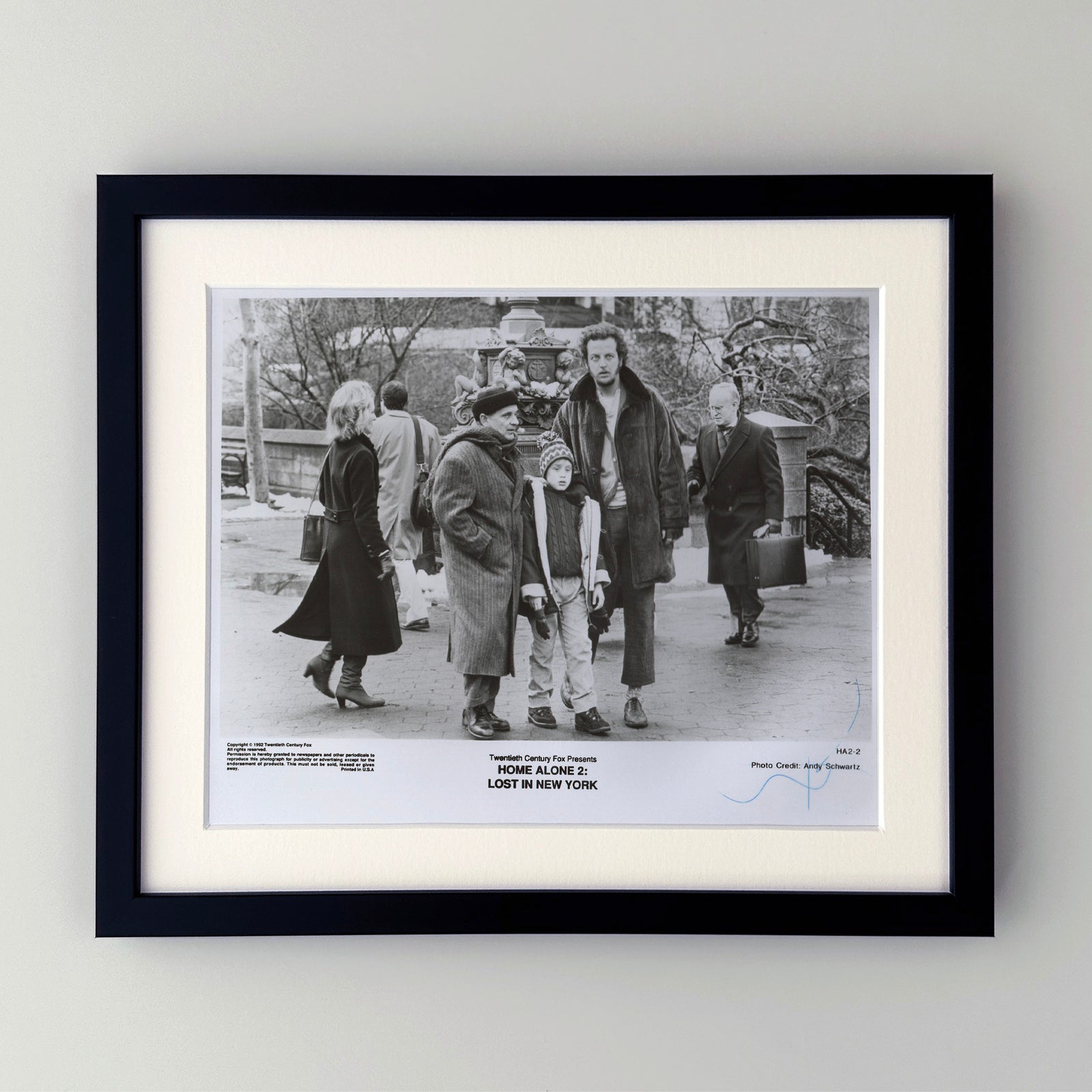 Home Alone 2 1992 Film Movie Press Publicity Still Framed