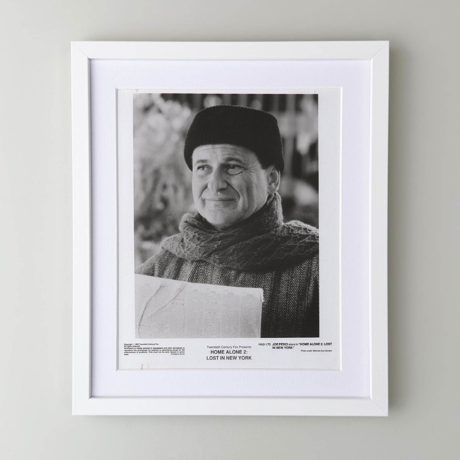 Home Alone 2 (1992) Film Movie Press Publicity Still Framed