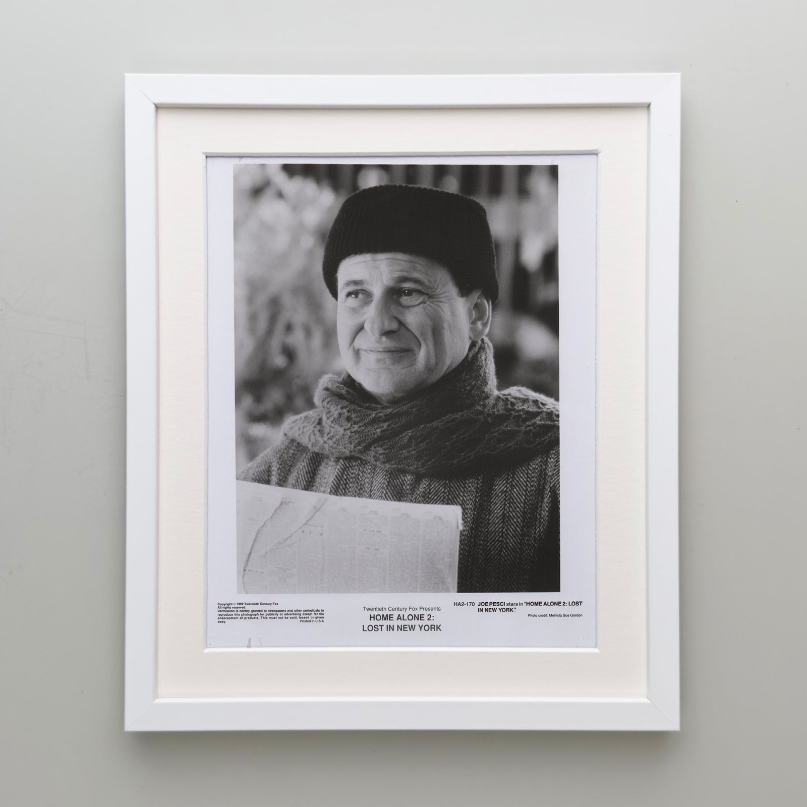 Home Alone 2 (1992) Film Movie Press Publicity Still Framed