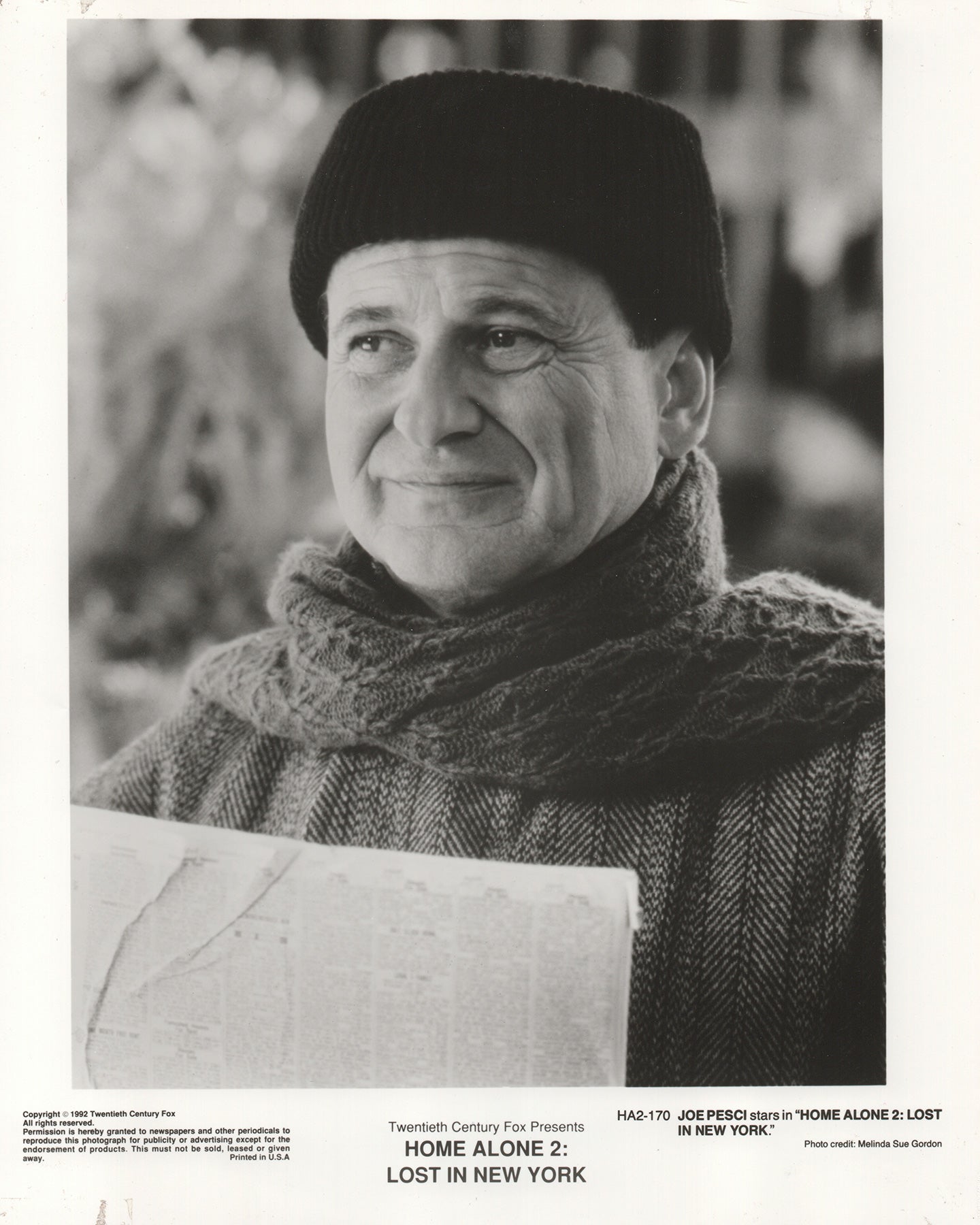 Home Alone 2 (1992) Film Movie Press Publicity Still Framed