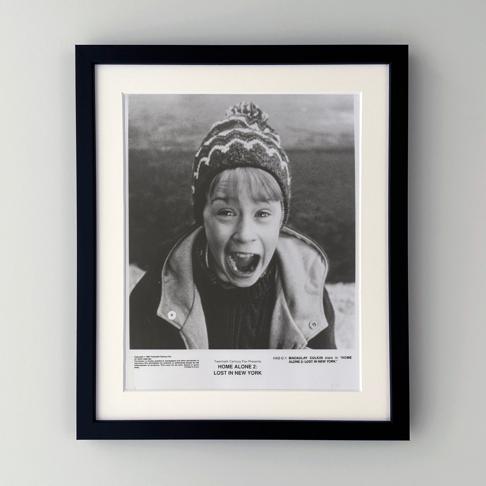Home Alone 2 (1992) Film Movie Press Publicity Still Framed
