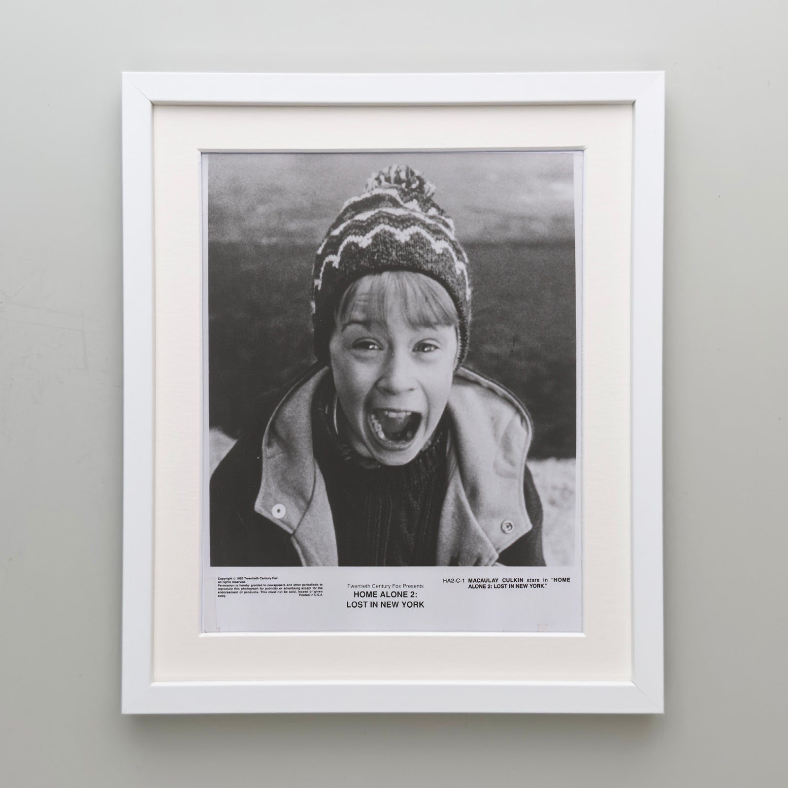 Home Alone 2 (1992) Film Movie Press Publicity Still Framed