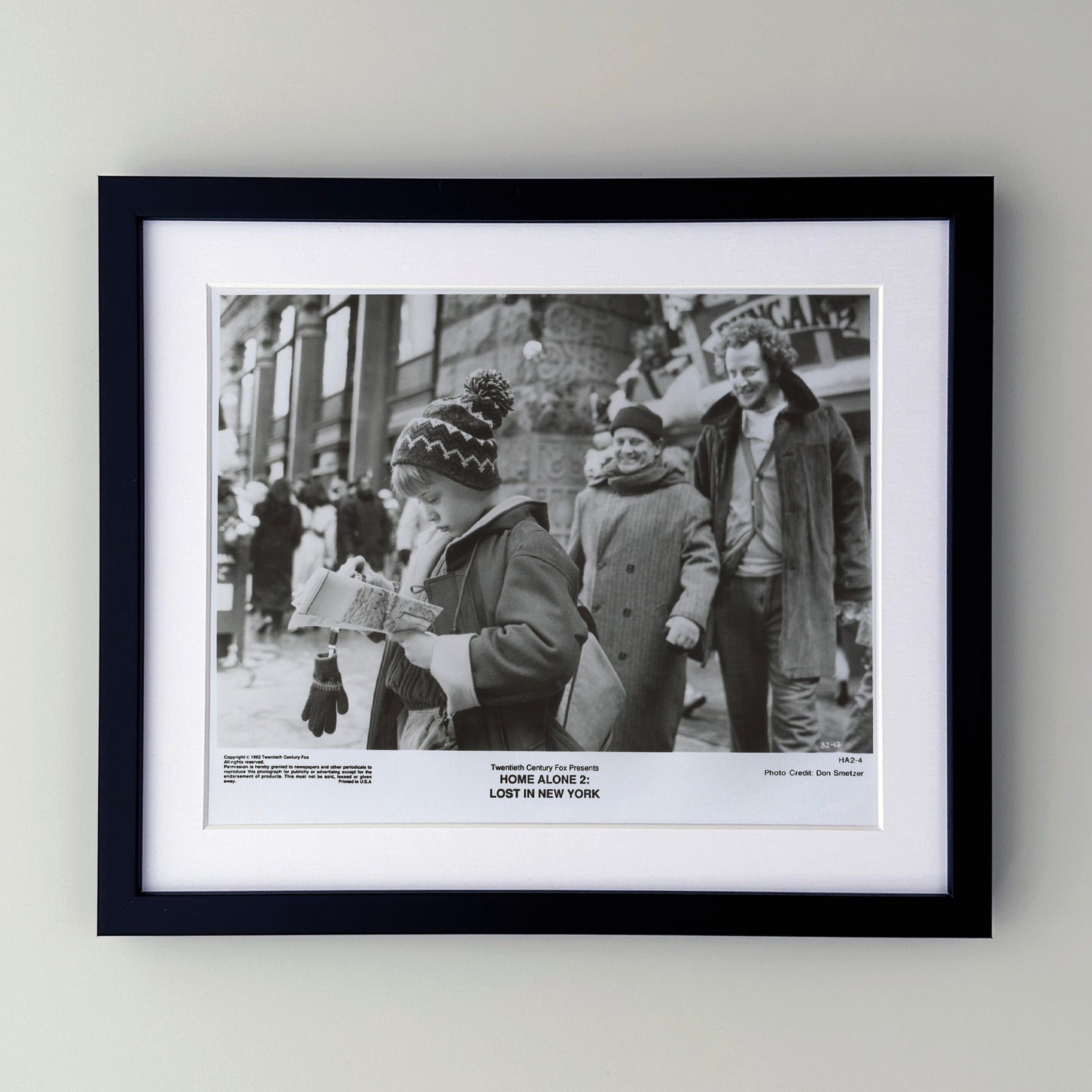 Home Alone 2 1992 Film Movie Press Publicity Still Framed