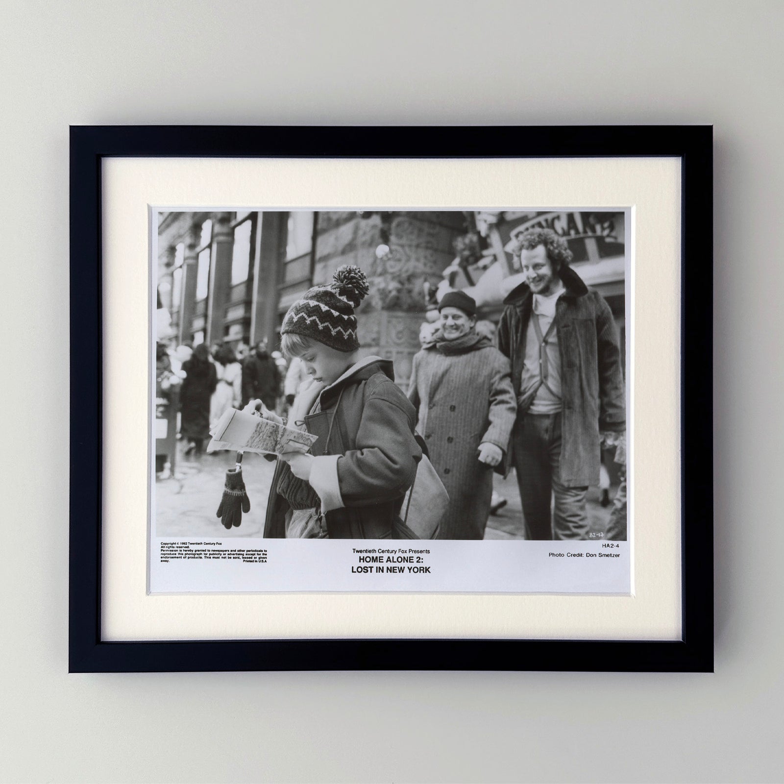 Home Alone 2 1992 Film Movie Press Publicity Still Framed