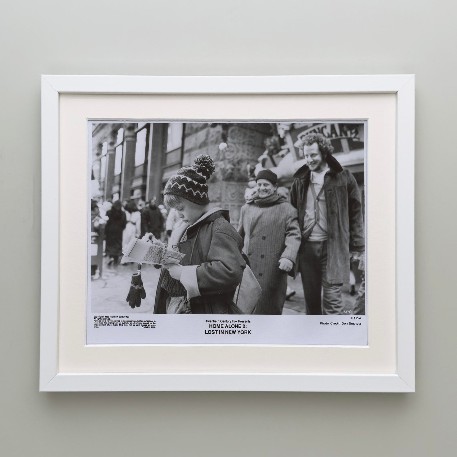 Home Alone 2 1992 Film Movie Press Publicity Still Framed