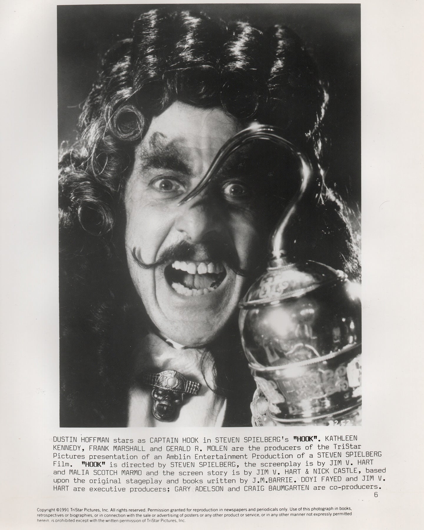Hook 1991 Film Movie Press Publicity Still Framed