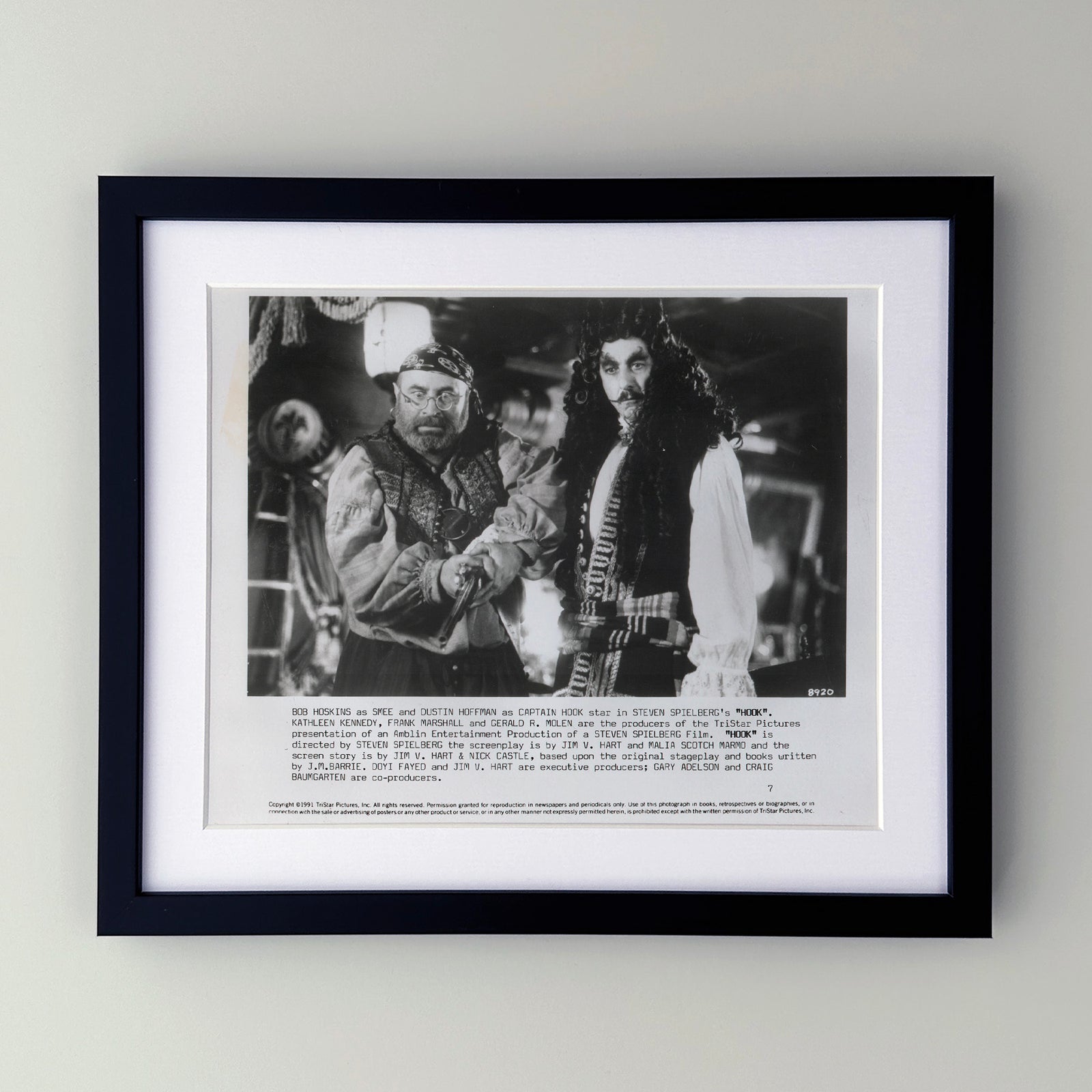 Hook 1991 Film Movie Press Publicity Still Framed