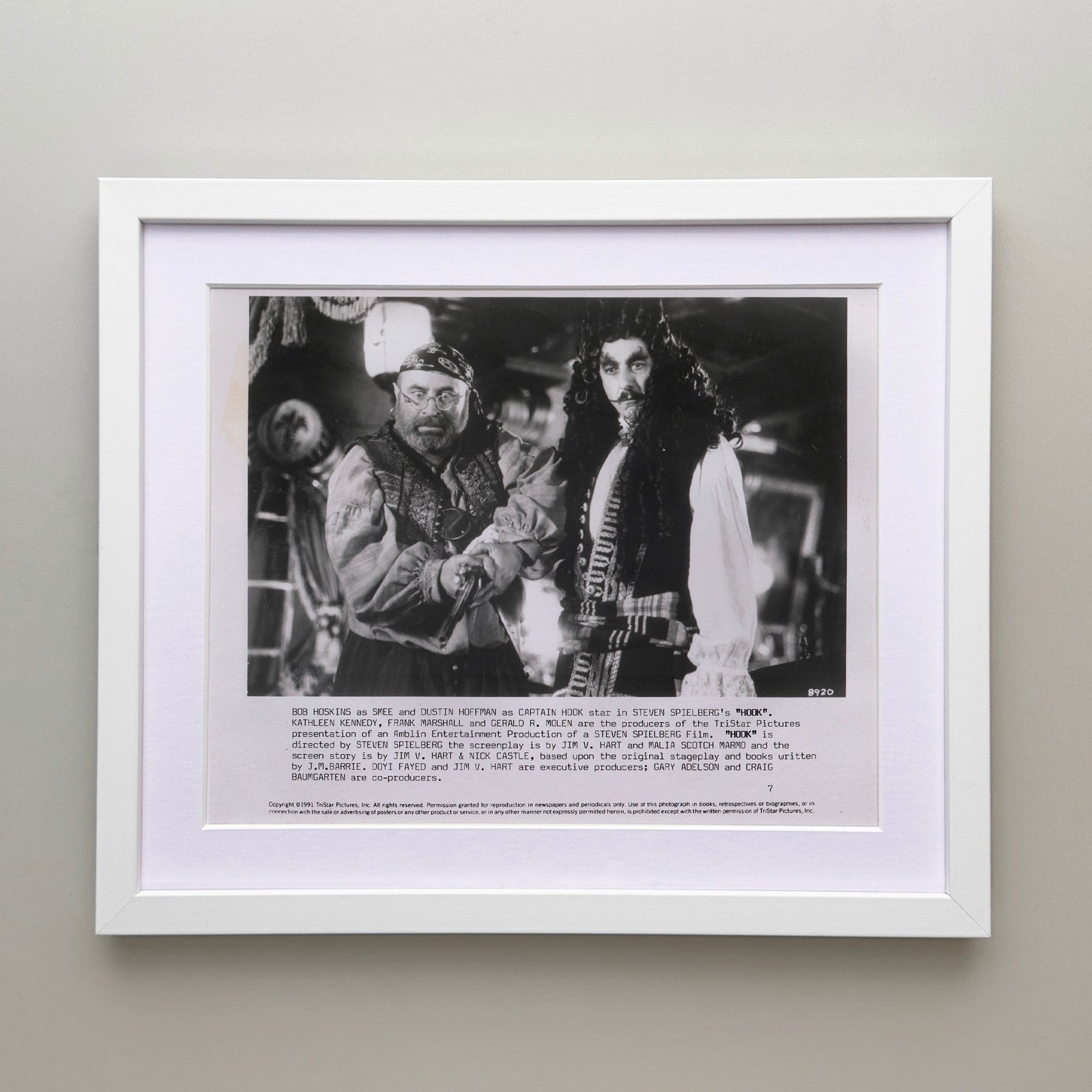 Hook 1991 Film Movie Press Publicity Still Framed