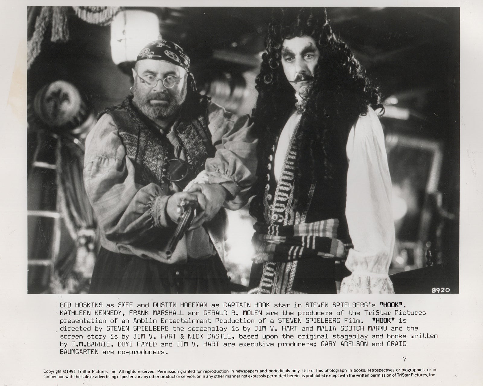 Hook 1991 Film Movie Press Publicity Still Framed