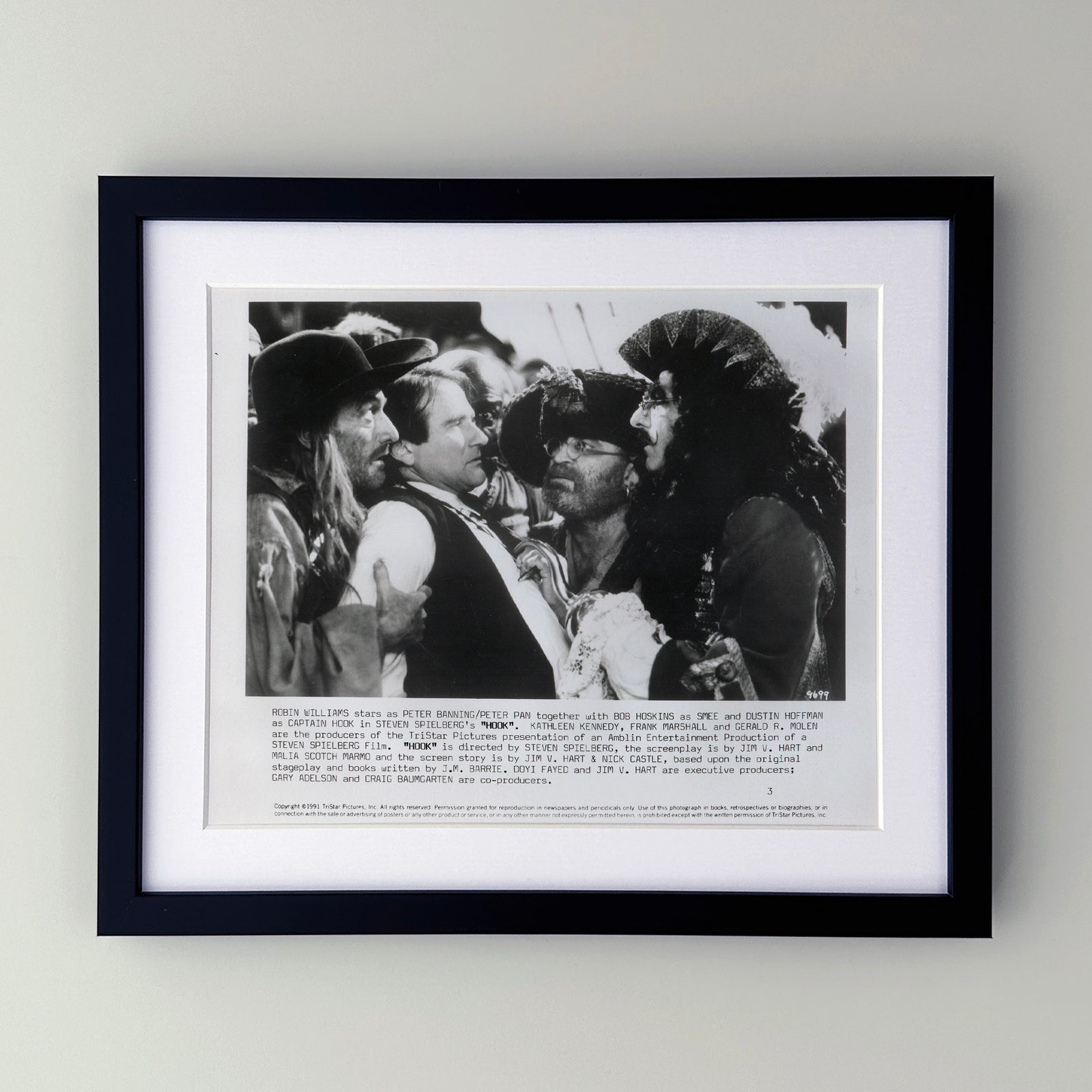 Hook 1991 Film Movie Press Publicity Still Framed