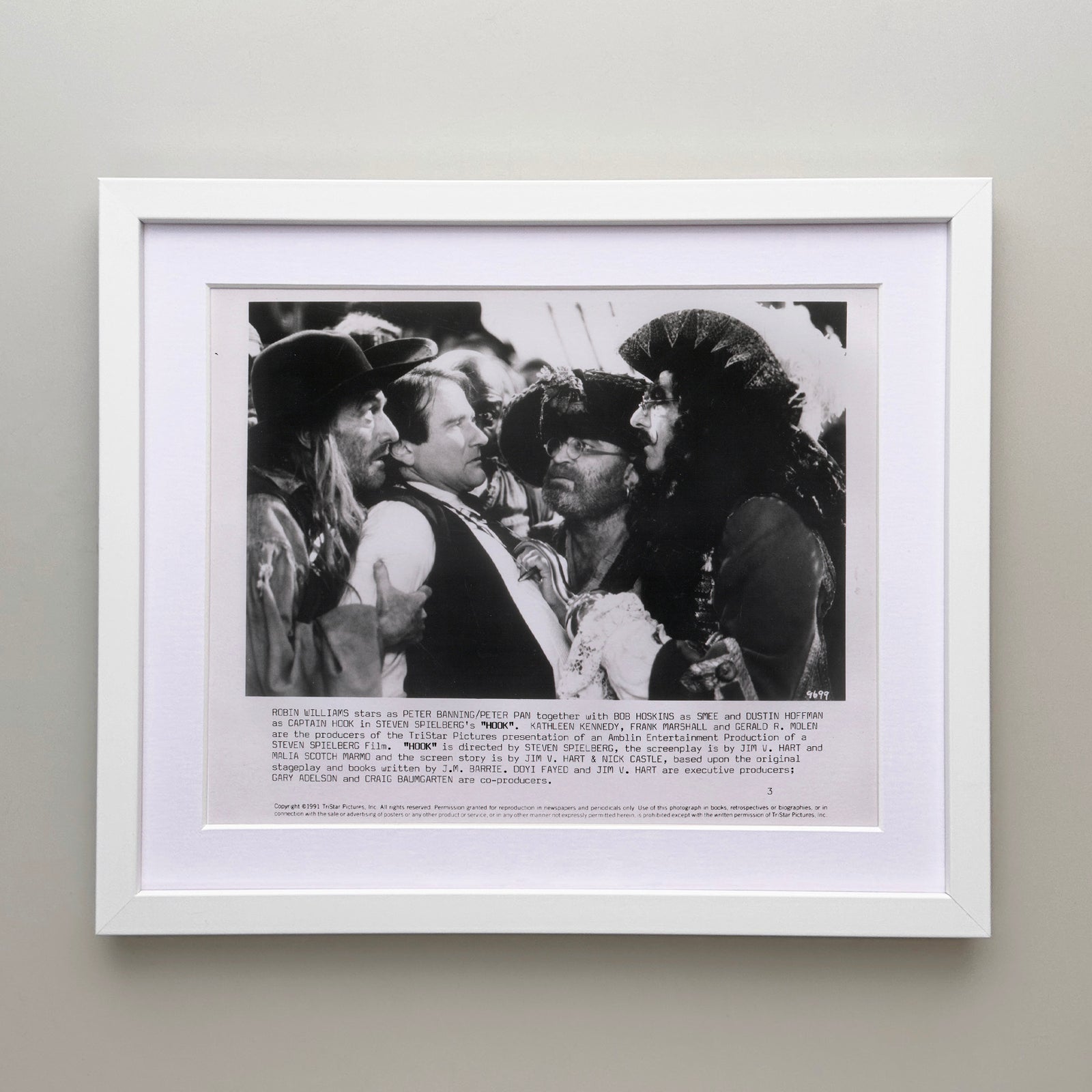 Hook 1991 Film Movie Press Publicity Still Framed