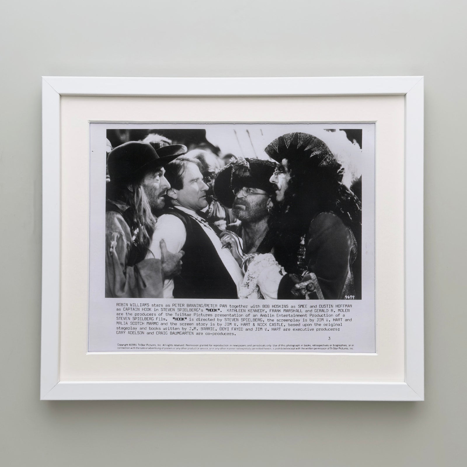 Hook 1991 Film Movie Press Publicity Still Framed