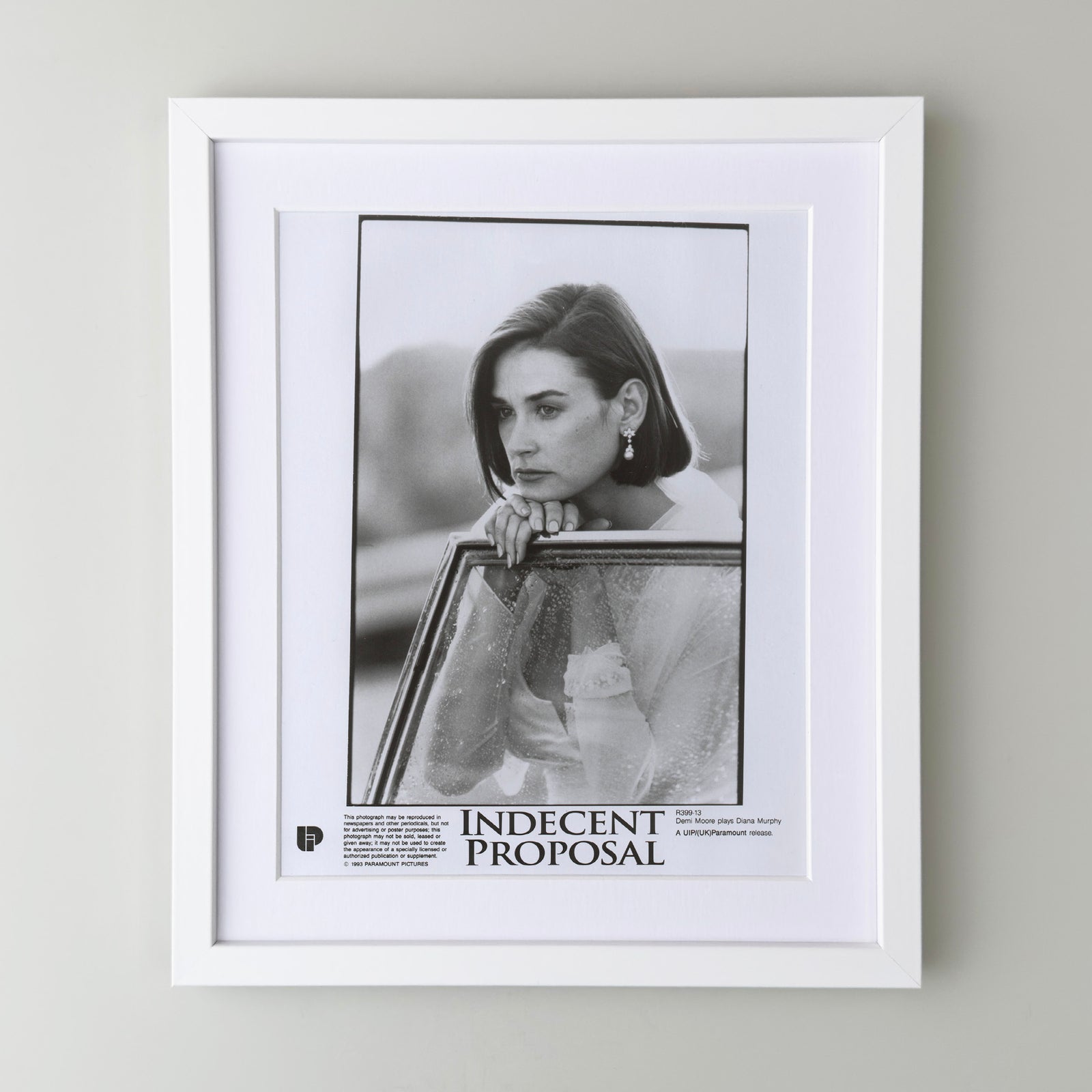 Indecent Proposal 1993 Film Movie Press Publicity Still Framed