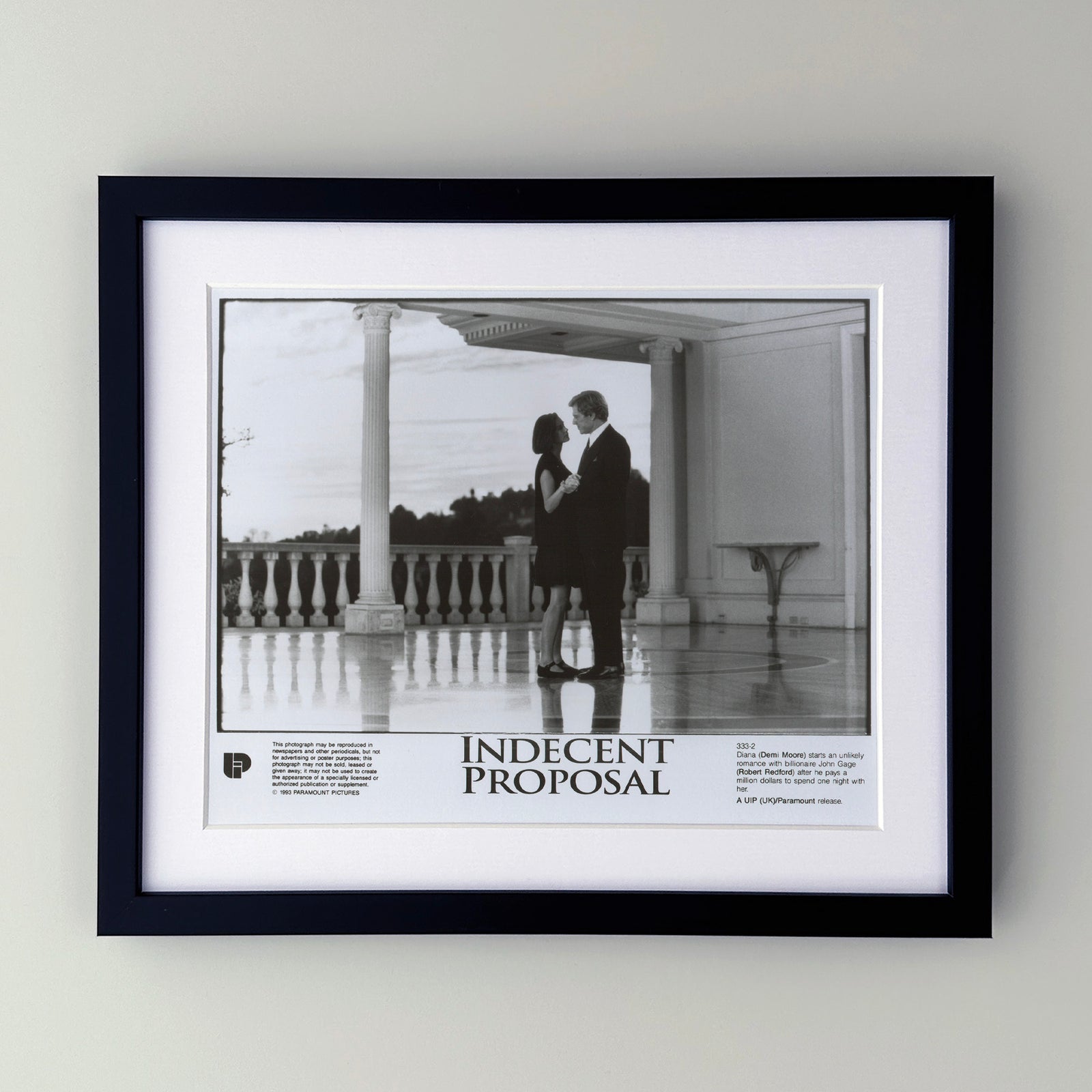 Indecent Proposal 1993 Film Movie Press Publicity Still Framed