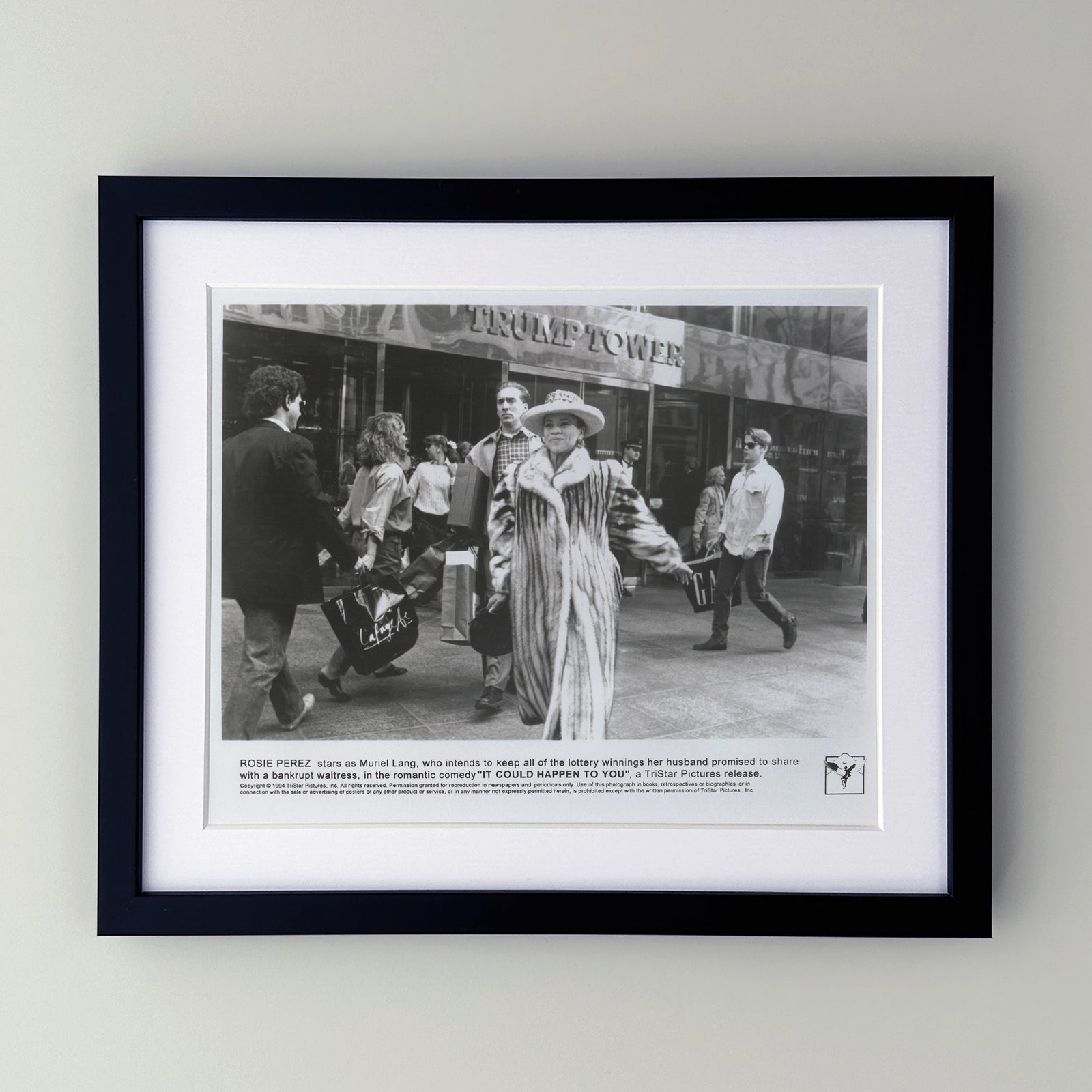 It Could Happen To You 1994 Film Movie Press Publicity Still Framed