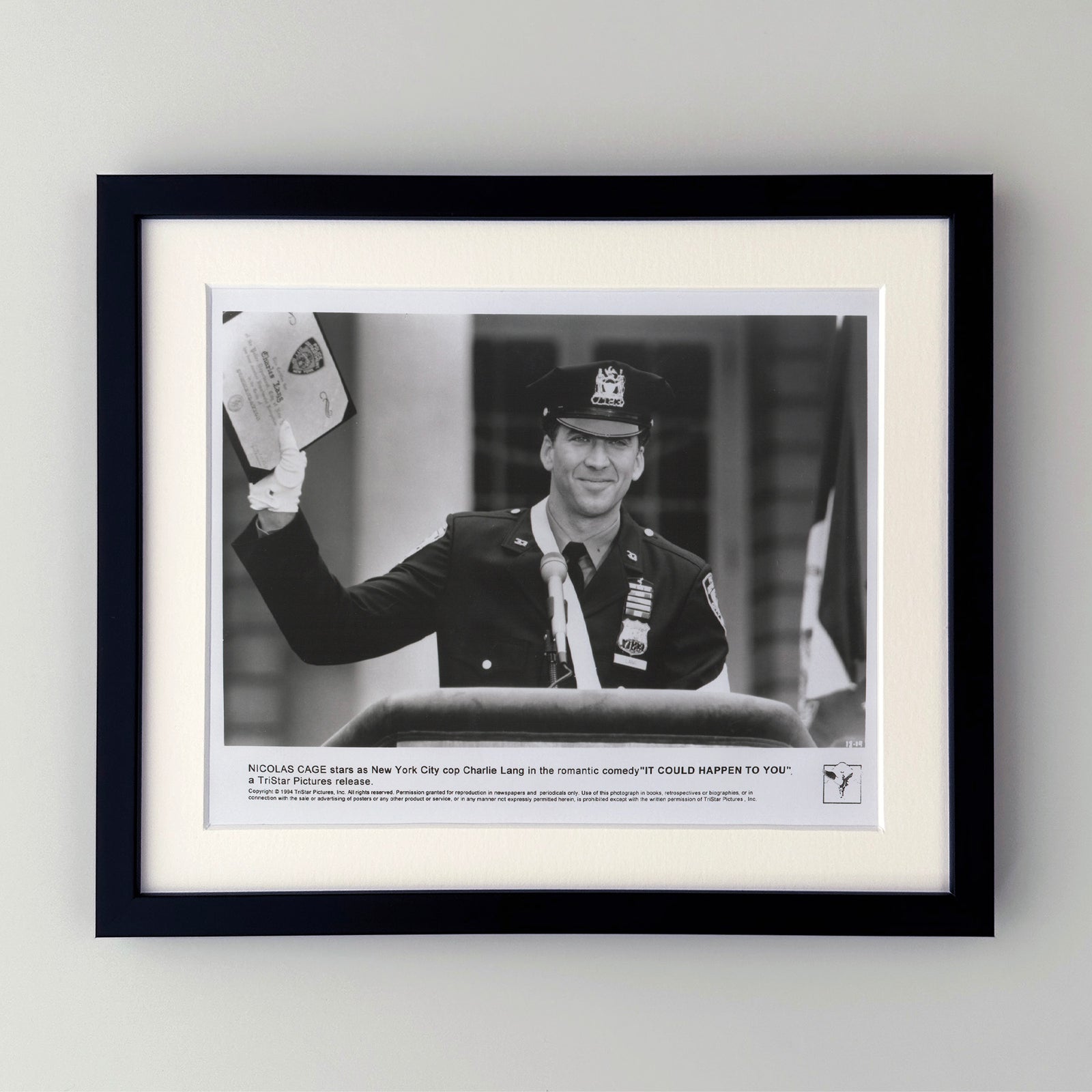 It Could Happen To You 1994 Film Movie Press Publicity Still Framed