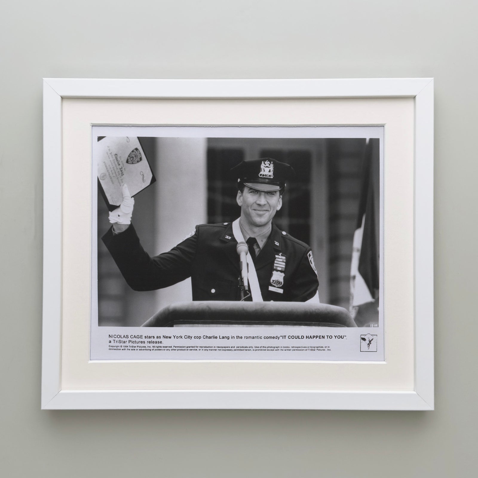 It Could Happen To You 1994 Film Movie Press Publicity Still Framed