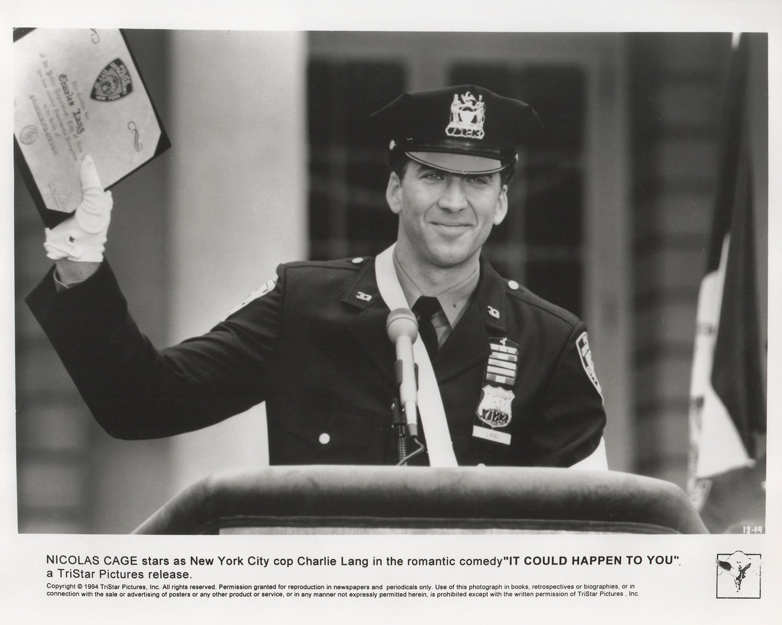 It Could Happen To You 1994 Film Movie Press Publicity Still Framed