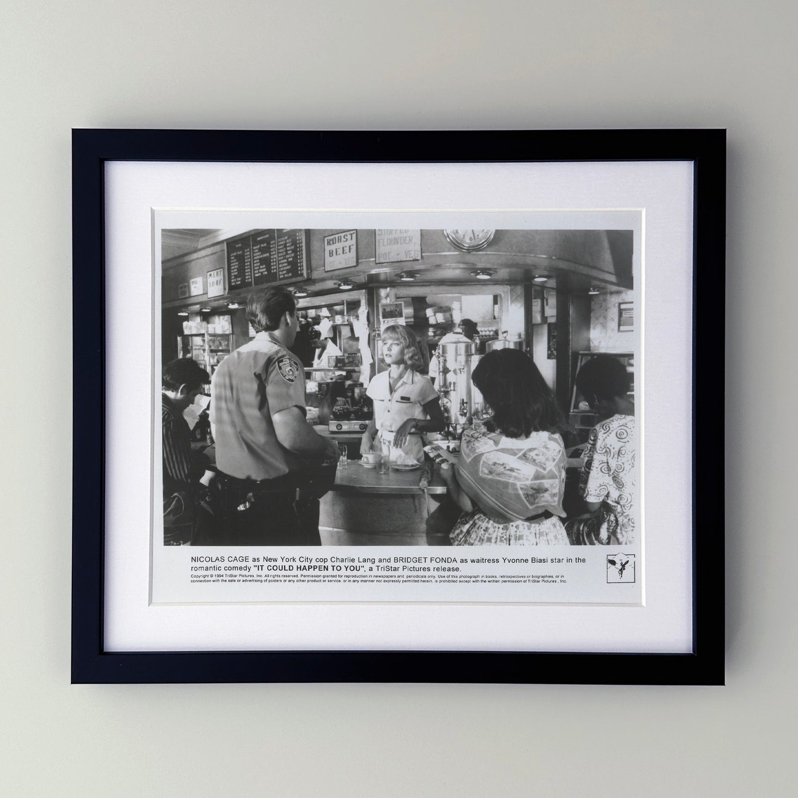 It Could Happen To You 1994 Film Movie Press Publicity Still Framed