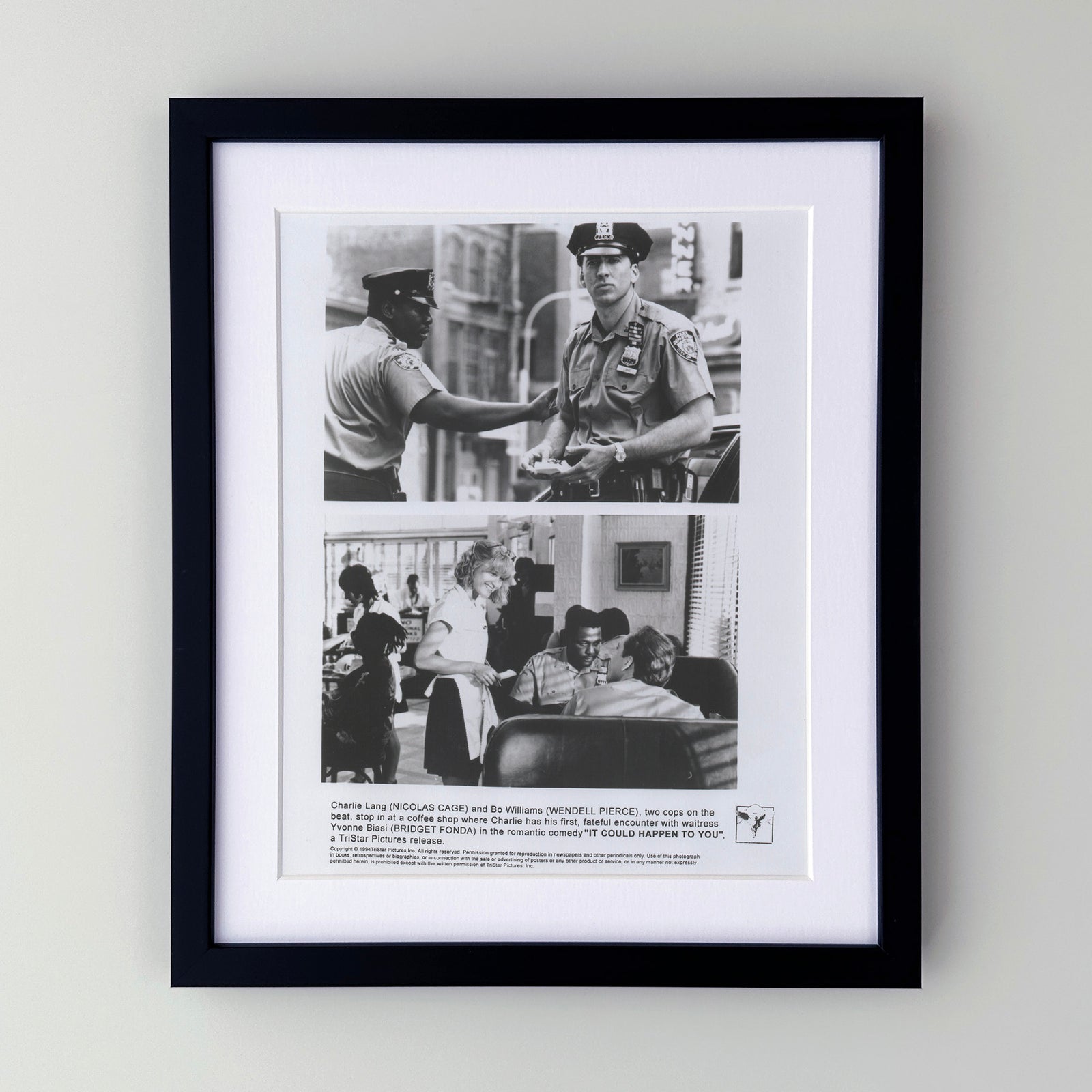 It Could Happen To You 1994 Film Movie Press Publicity Still Framed