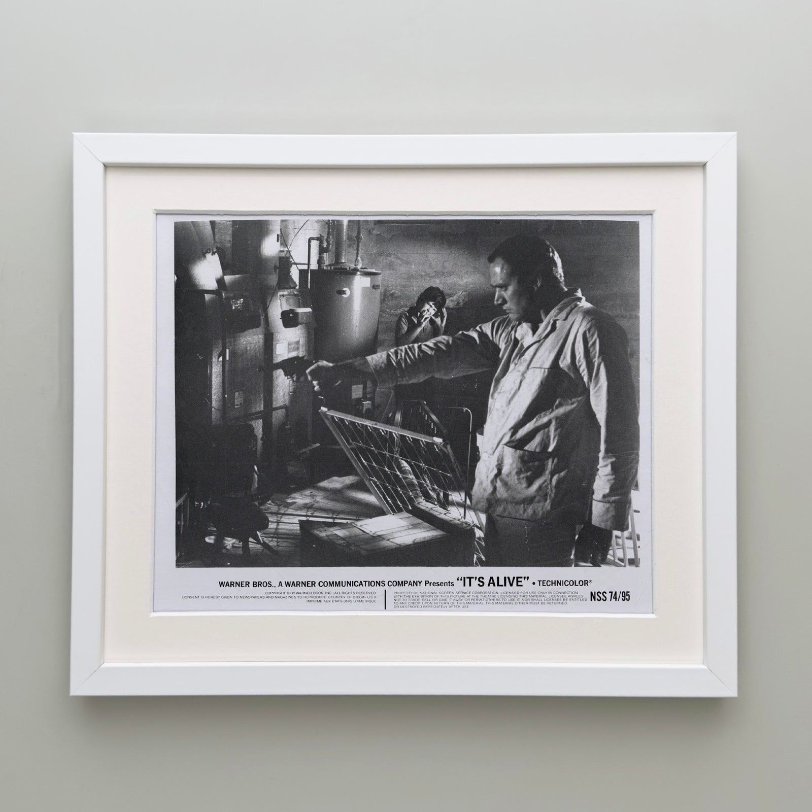 Its Alive 1974 Film Movie Press Publicity Still Framed