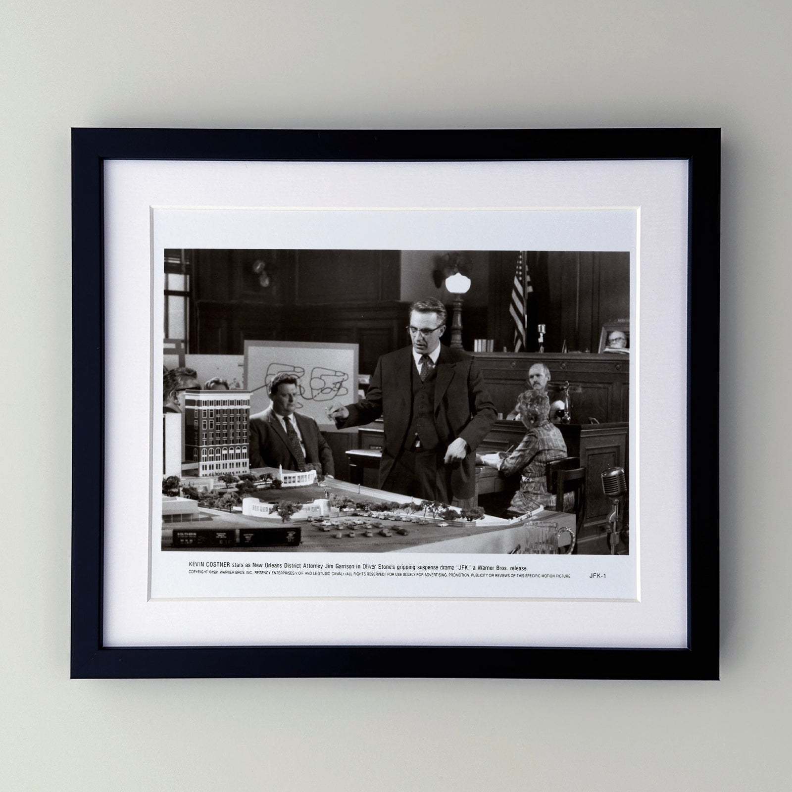 JFK 1991 Publicity Film Movie Press Still Framed