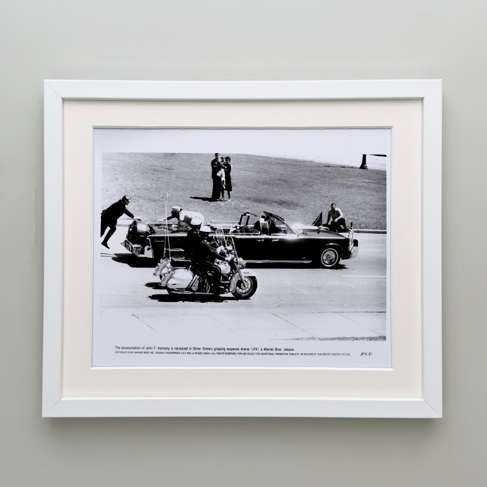 JFK 1991 Publicity Film Movie Press Still Framed