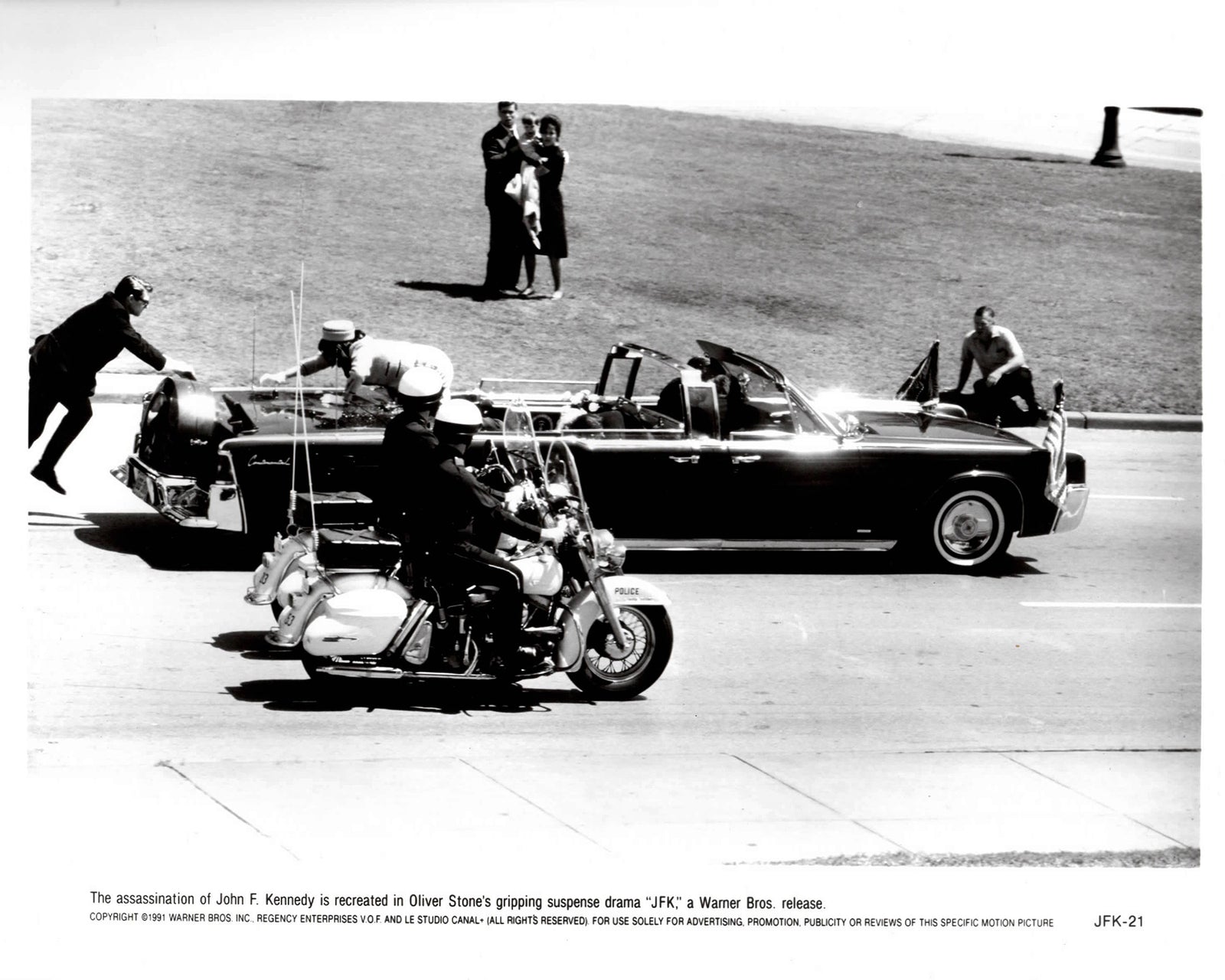 JFK 1991 Publicity Film Movie Press Still Framed
