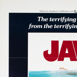 Jaws 1975 US 1 Sheet Film  Movie Poster, Roger Kastel - detail