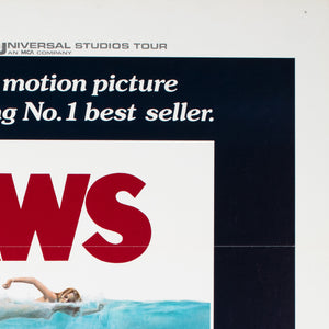 Jaws 1975 US 1 Sheet Film  Movie Poster, Roger Kastel - detail