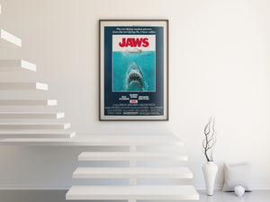 Jaws 1975 US 1 Sheet Film Movie Poster, Roger Kastel