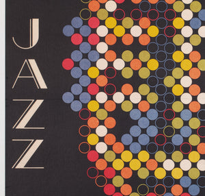 Jazz Jamboree festival 1969 Advertising Poster, Bronislaw Zelek - detail