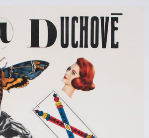 Juliet of the Spirit 1969 Czech A1 Film Movie Poster, Grygar - detail