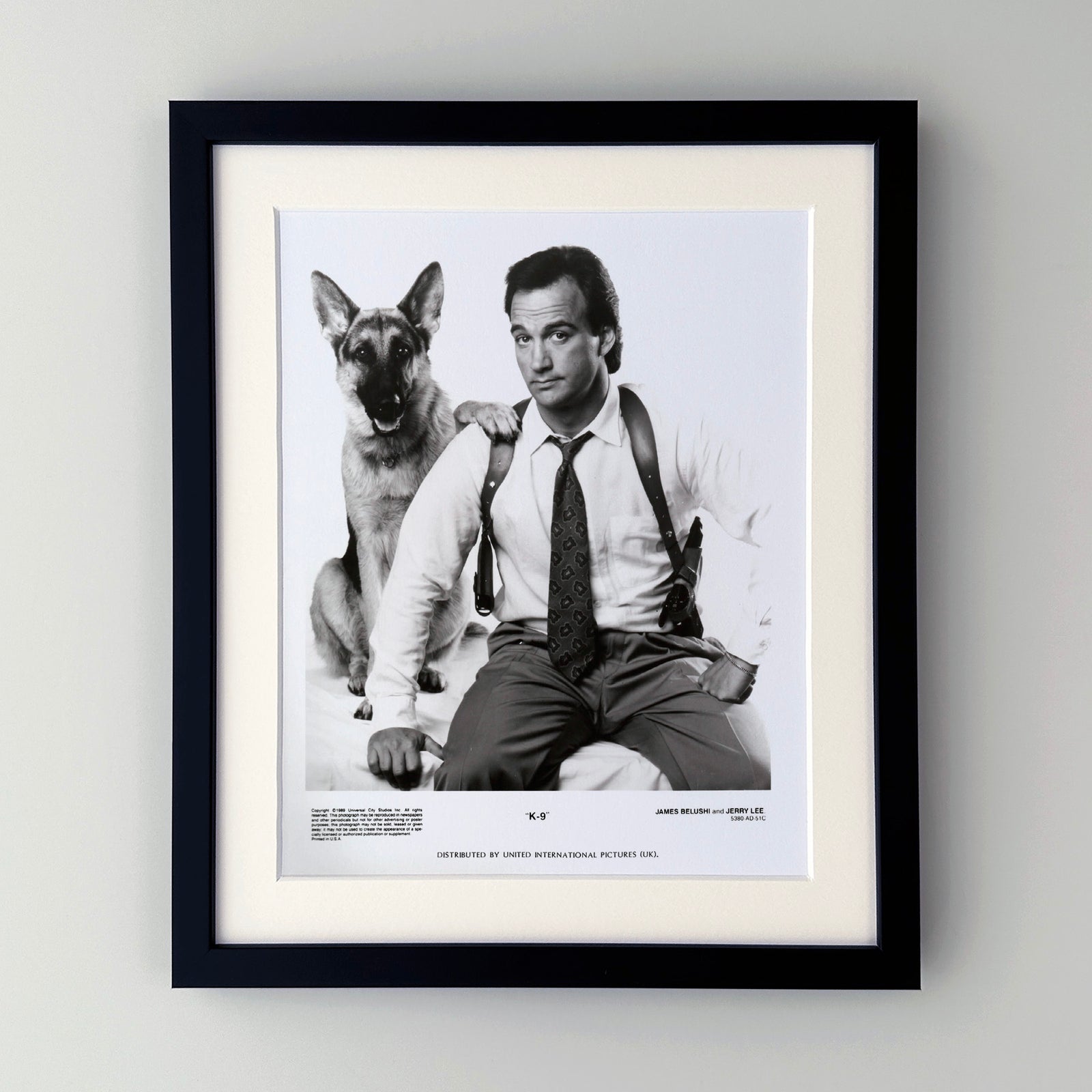 K 9 1989 Film Movie Press Publicity Still Framed