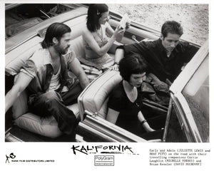 Kalifornia 1993 Publicity Film Movie Press Still Framed